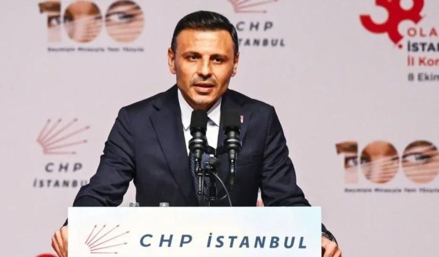 CHP İstanbul İl Başkanı Özgür Çelik’e 15 yıla kadar hapis istemi