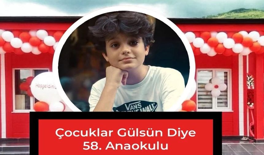 58. Anaokulu Mattia Ahmet Minguzzi adına Bayburt'ta açılıyor