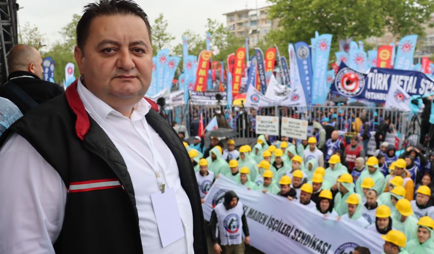 GMİS, İstanbul'da Türk-İş'in mitinginde en önde yer aldı
