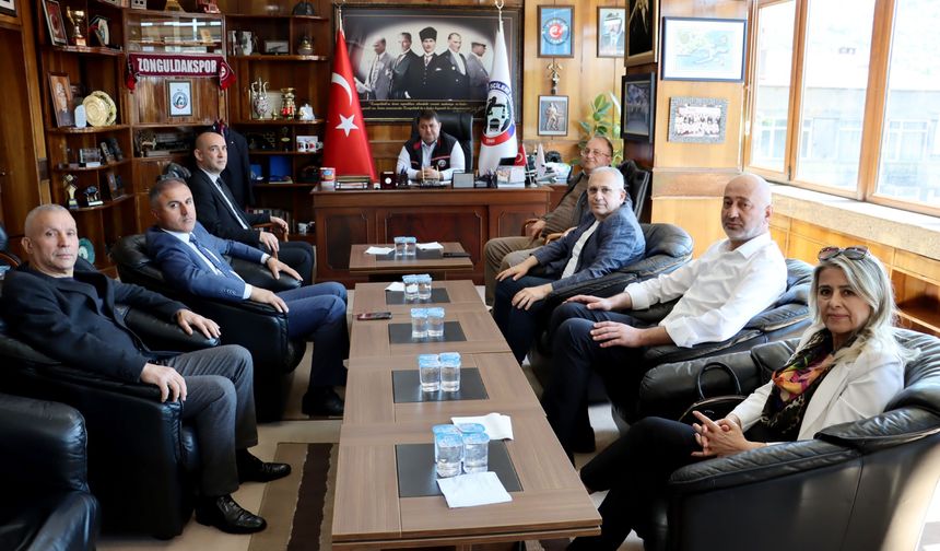 CHP Zonguldak teşkilatı GMİS'i ziyaret etti