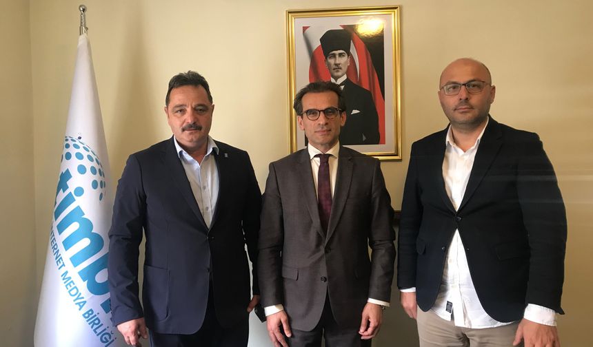 Çorum Valiliği Hukuk Müşaviri Temel Ayca'dan TİMBİR'e ziyaret