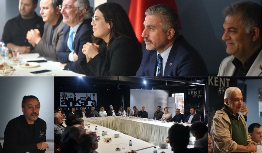 Ankara Kent Konseyi’nde esnafın sorunları masaya yatırıldı