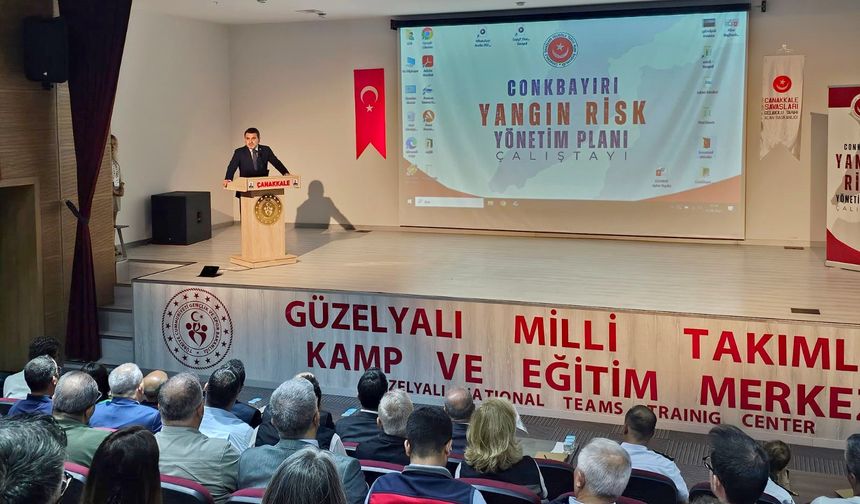Conkbayırı için yangın alarmı: Üç aşamalı koruma planı hazır