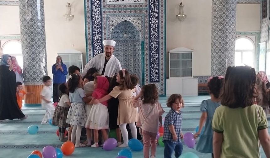Bodrum’da 'Cami–Çocuk Buluşması' gönüllere dokundu