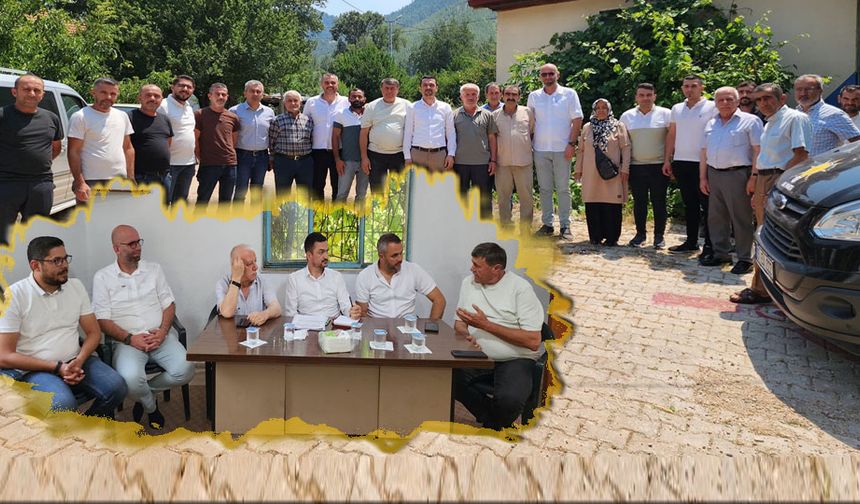 Milletvekili Mustafa Oğuz'dan "Beşkonak’a Gönül ziyareti!"