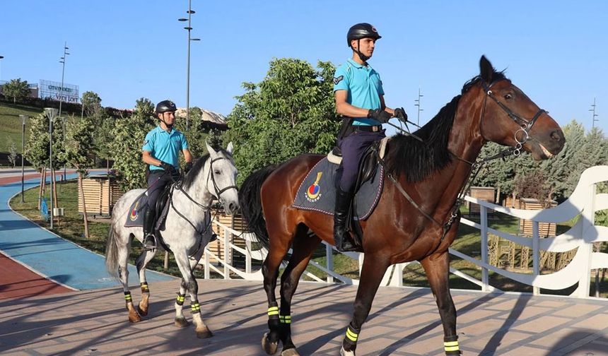 Atlı Jandarma Timleri Denizli ve Gaziantep’te