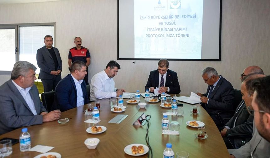 İzmir, Tire OSB’ye yeni itfaiye istasyonu