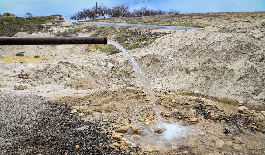 Malatya Akçadağ'da Güneşli içme suyuna kavuştu