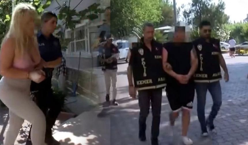 Kemer'de rezalete tutuklama: 18 yaş altı gençleri hedef aldılar