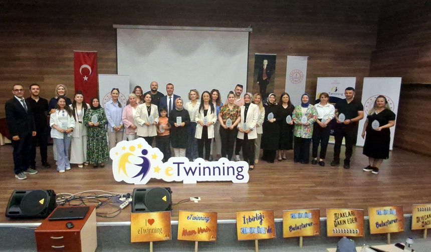 Beypazarı'nda e-twinning Kalite Etiketi Ödül Töreni