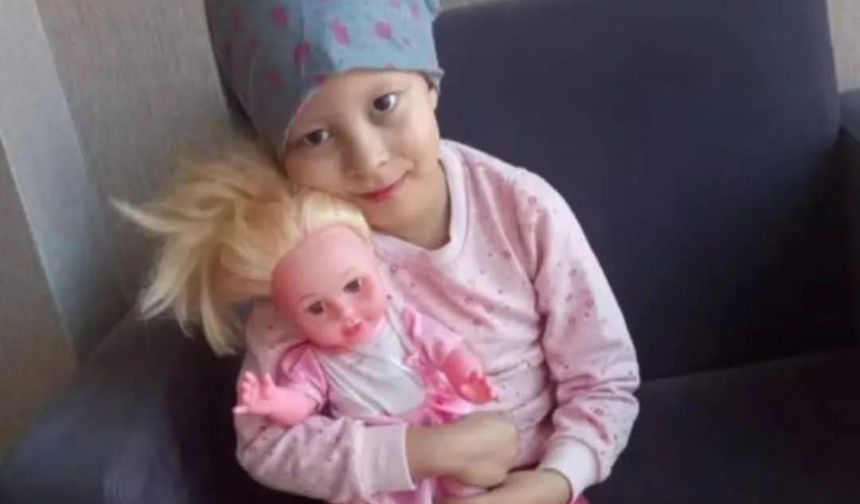Minik Elif Azra’dan yürek burkan veda