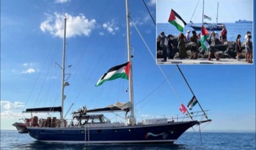 TR Düşünce Kulübü'nden Madleen gemisine güçlü destek