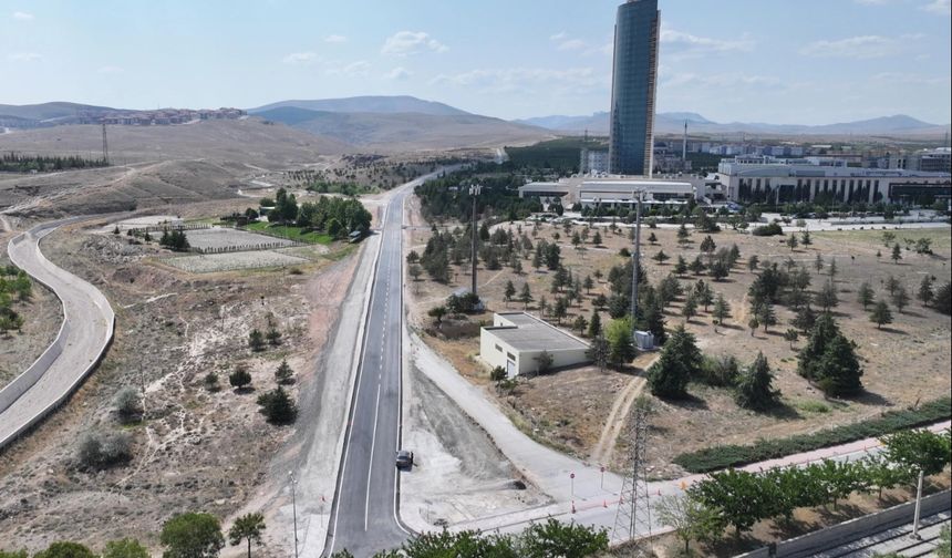 Konya'da Ardıçlı Yolu modernleşti, kampüs trafiği rahatladı