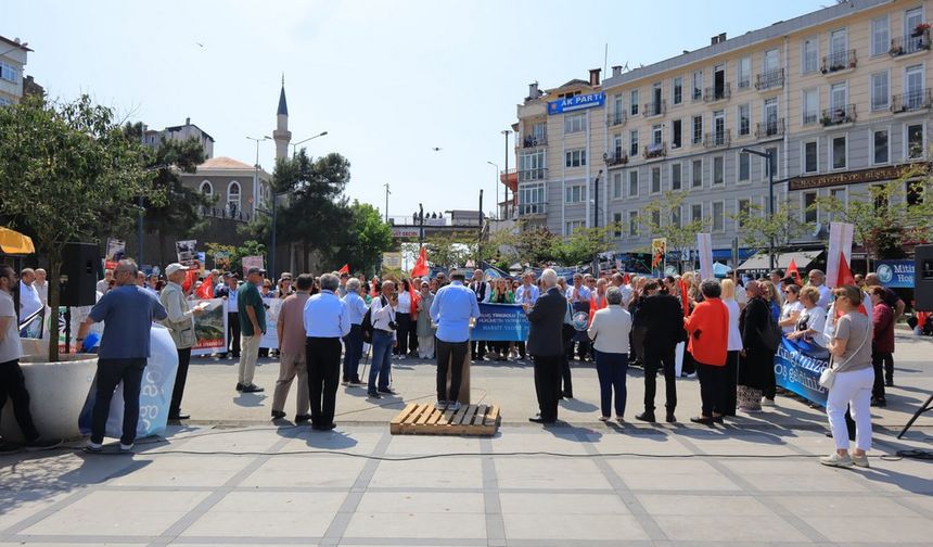 Tirebolu-Torul Yolu için büyük miting...