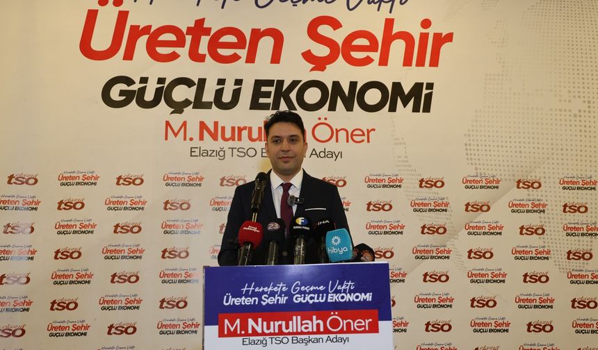 ETSO başkan adayı Öner: Eleştiri değil, çözüm üreteceğiz