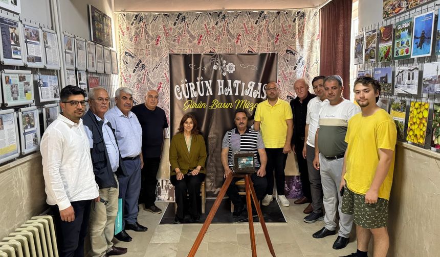 Gazeteciler Gürün'e hayran kaldı