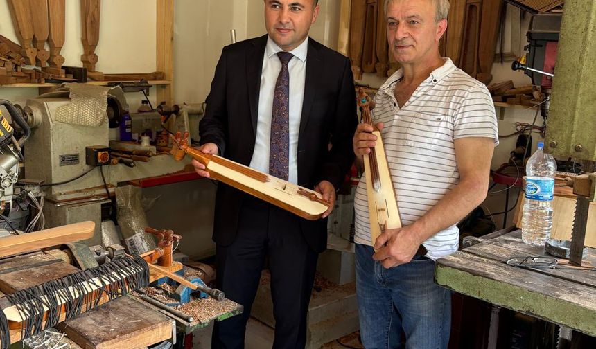 Vakfıkebir Kaymakamı Dr. Uzan’dan yarım asırlık sanatkârlara ziyaret