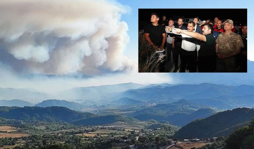Suriye'deki yangın sınıra yaklaştı
