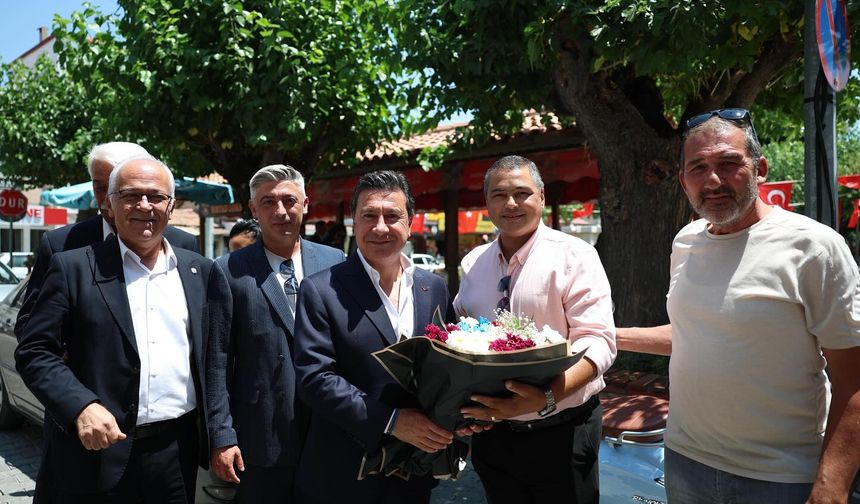 Başkan Aras Ula’da saha ziyaretleri gerçekleştirdi