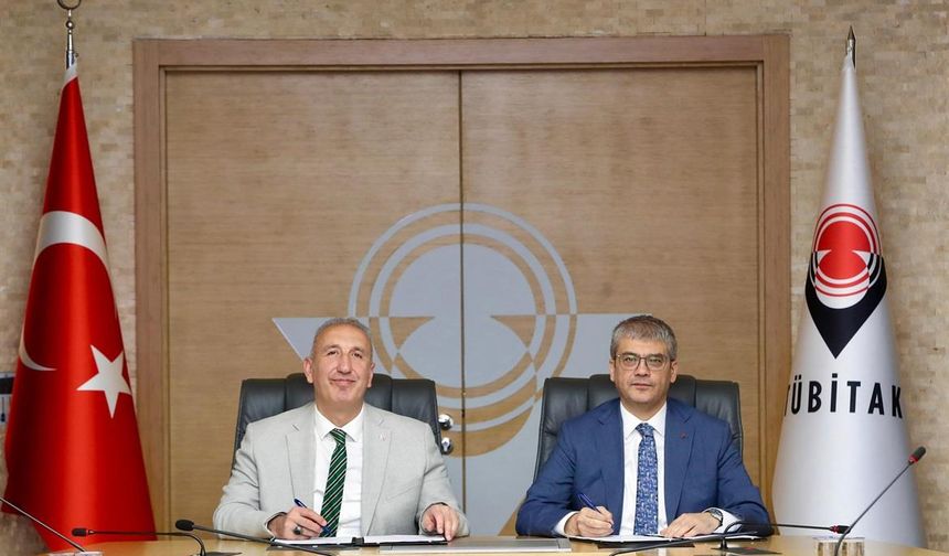 TÜBİTAK iş birliğindeki projenin Protokol İmza Töreni gerçekleştirildi