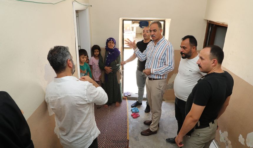 Eyyübiye Belediyesi'nden 109 aileye büyük destek