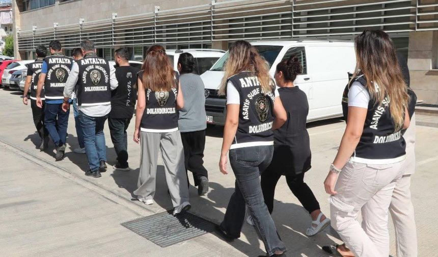 Antalya'da sahte servis çetesi çökertildi: 6 milyon TL'lik vurgun
