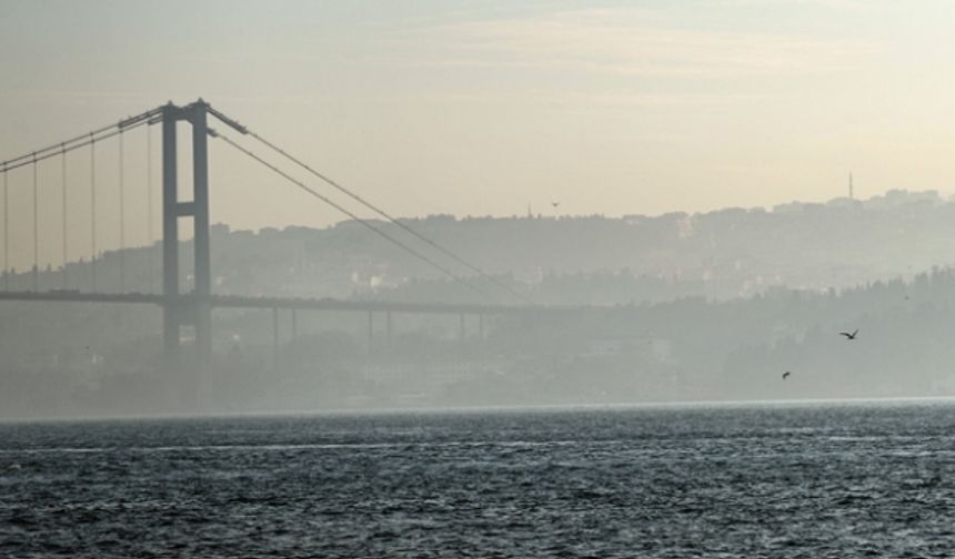 İstanbul Boğazı ve çevresinde yoğun sis