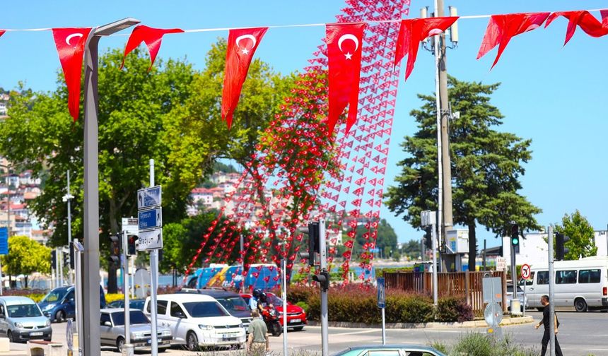 Ordu 15 Temmuz ruhuyla donandı