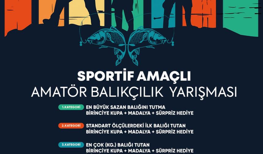 Balıkesir'de Sportif Amaçlı Amatör Balıkçılık Yarışması başlıyor