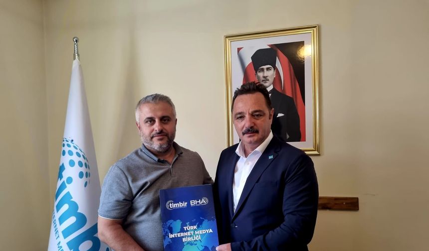 İsmail Karakaş’tan TİMBİR ve BHA’ya ziyaret