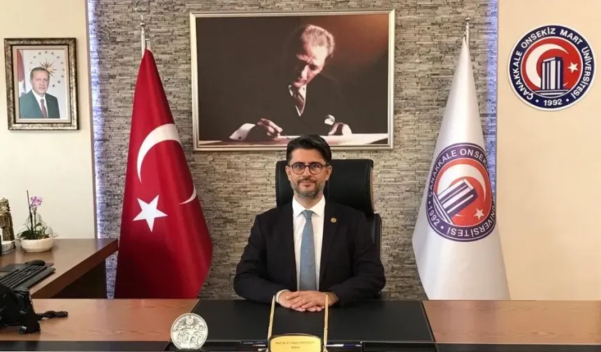 ÇOMÜ Rektörü Prof. Dr. Erenoğlu’ndan 30 Ağustos Zafer Bayramı mesajı