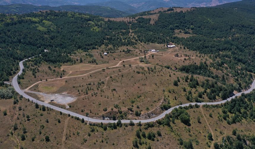 Mesudiye'de grup yol asfaltlandı