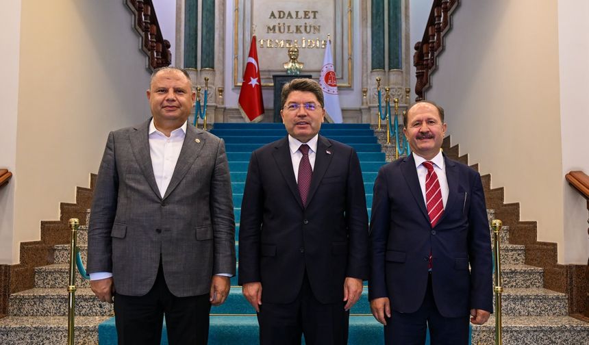 MHP Kırıkkale Milletvekili Öztürk, Bakan Tunç ve Ramazan Can ile görüştü