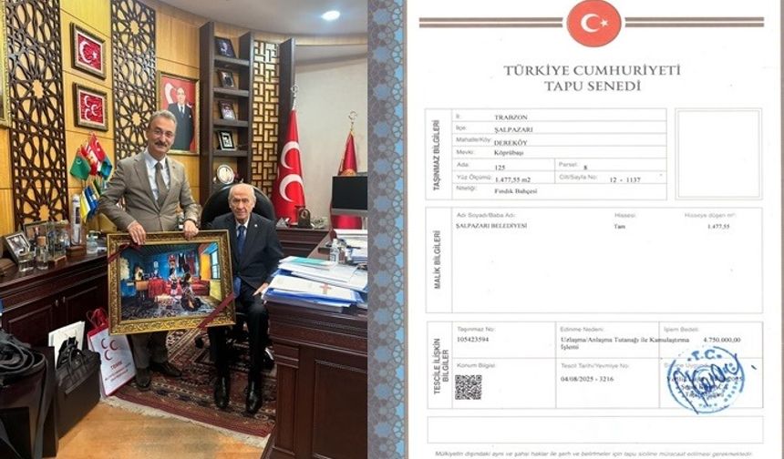 Refik Kurukız’dan Şalpazarı’na bir yatırım daha: Yurt binası için ilk adım atıldı