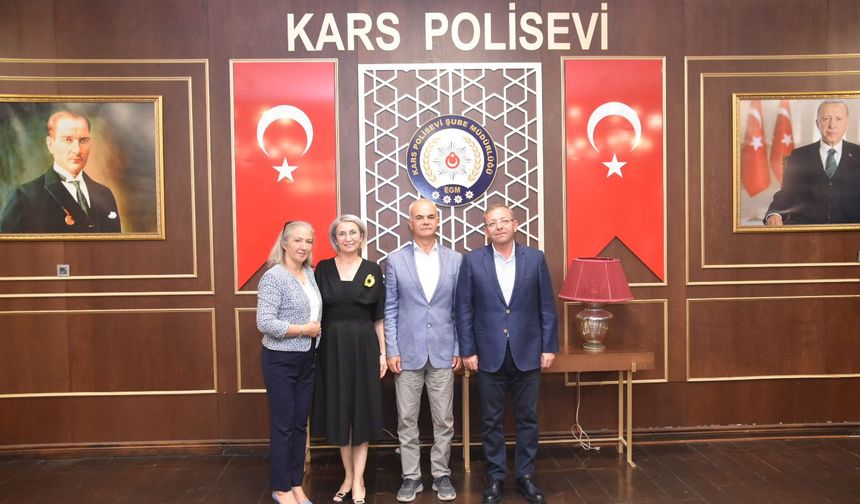 Kars Tugay Komutanı Tuğgeneral Şahin Yenilmez için veda programı