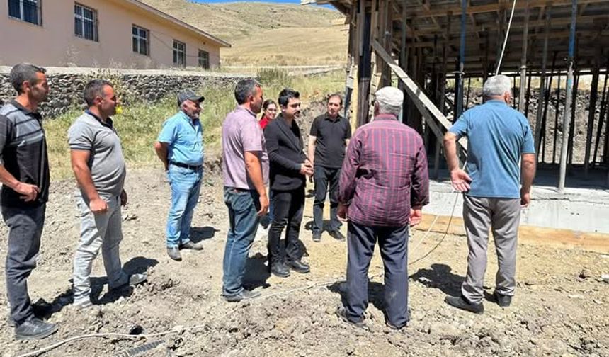Susuz Kaymakamı Tutal'dan Kayadibi ve Keçili köylerine ziyaret