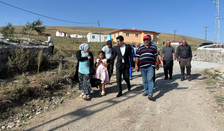 Kaymakam Tutal’dan Gölbaşı Köyü’ne ziyaret: İçme suyu projesinde yerinde inceleme