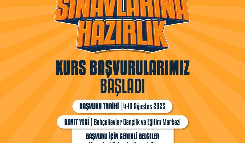 Haliliye Belediyesi duyurdu: Üniversiteye hazırlık kurs kayıtları başladı