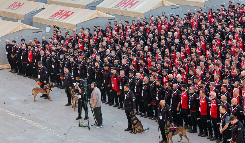 İHH 5’nci Afet Yönetimi Tatbikatı başarıyla gerçekleştirildi