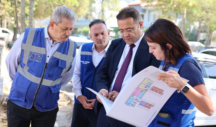 Menteşe’de devam eden yatırımlar yerinde incelendi