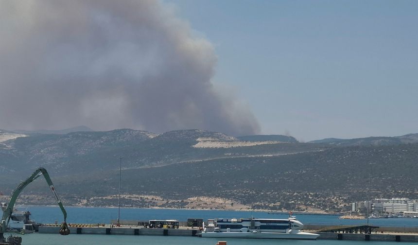 Mersin Silifke’de orman yangını: Havadan ve karadan müdahale sürüyor