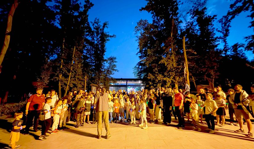 Ormanya’da çocuklara özel gece yürüyüşü