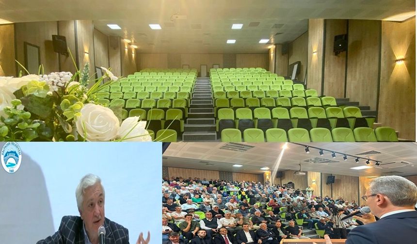 Hüseyin Hasan Cengiz Konferans Salonu Prof. Dr. Mehmet Okuyan’ın konferansıyla açıldı
