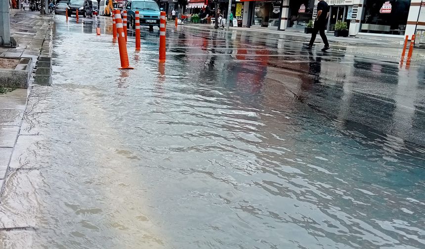 Düzce'de "İçme Suyu Hattında Patlama" paniğe neden oldu