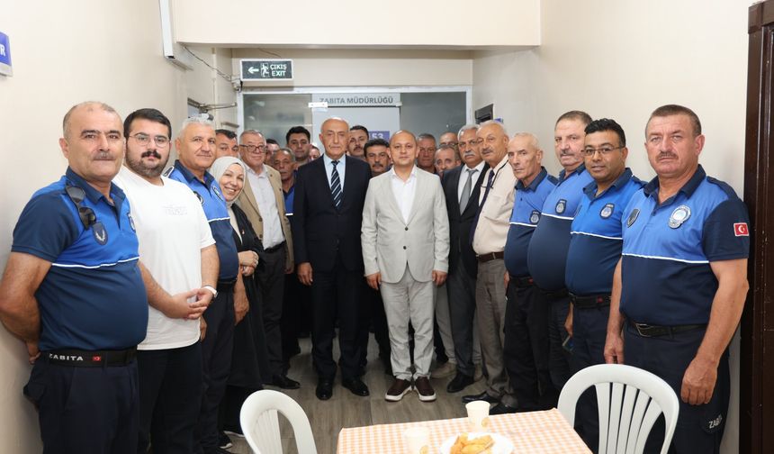 Başkan Ahmet Önal, zabıta haftası’nı kutladı