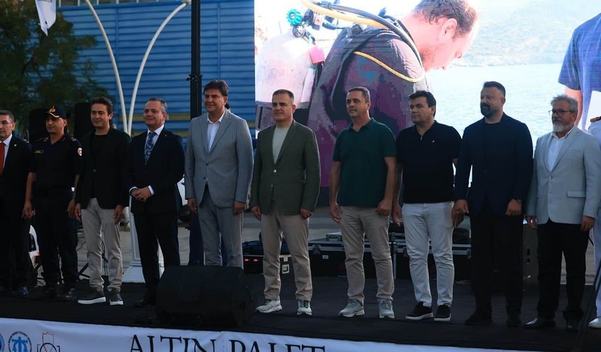 Muğla Valisi Akbıyık, Fethiye'deki Sualtı Görüntüleme Şampiyonası'nın ödül törenine katıldı