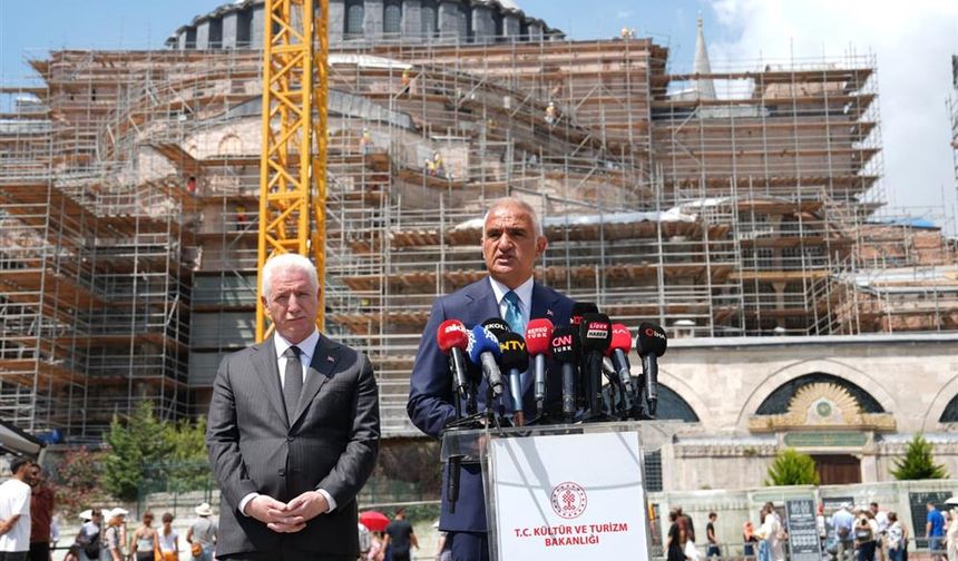 Ayasofya'da Yapay Zeka destekli Güvenlik Sistemi