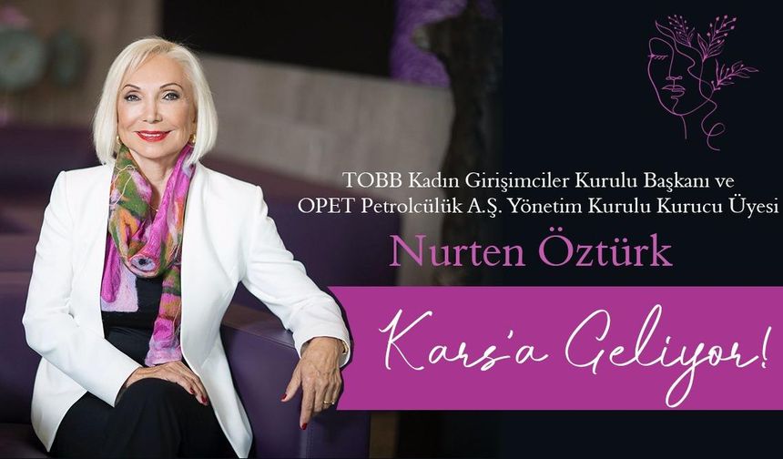 Nurten Öztürk "Serhat'ta İz Bırakanlar" programı için Kars'a geliyor