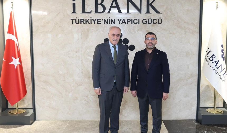 AK Parti Milletvekili Çalkın’dan İller Bankası Genel Müdür Vekili Karahan’a ziyaret