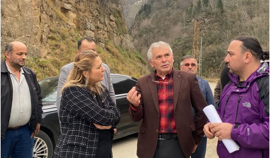Giresun'un Doğankent İlçesi Çatalağaç köyünde maden tehlike saçıyor